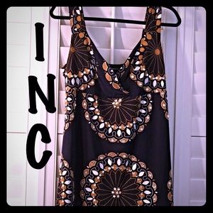 💋I.N.C. Sequined sleeveless top size XL NWOT